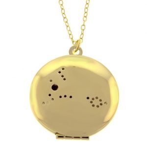 Julie Nolan Jewelry: Gold Plated Brass Locket