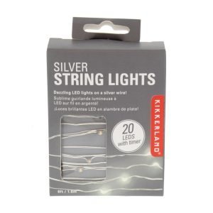 Kikkerland: Silver Wire Lights