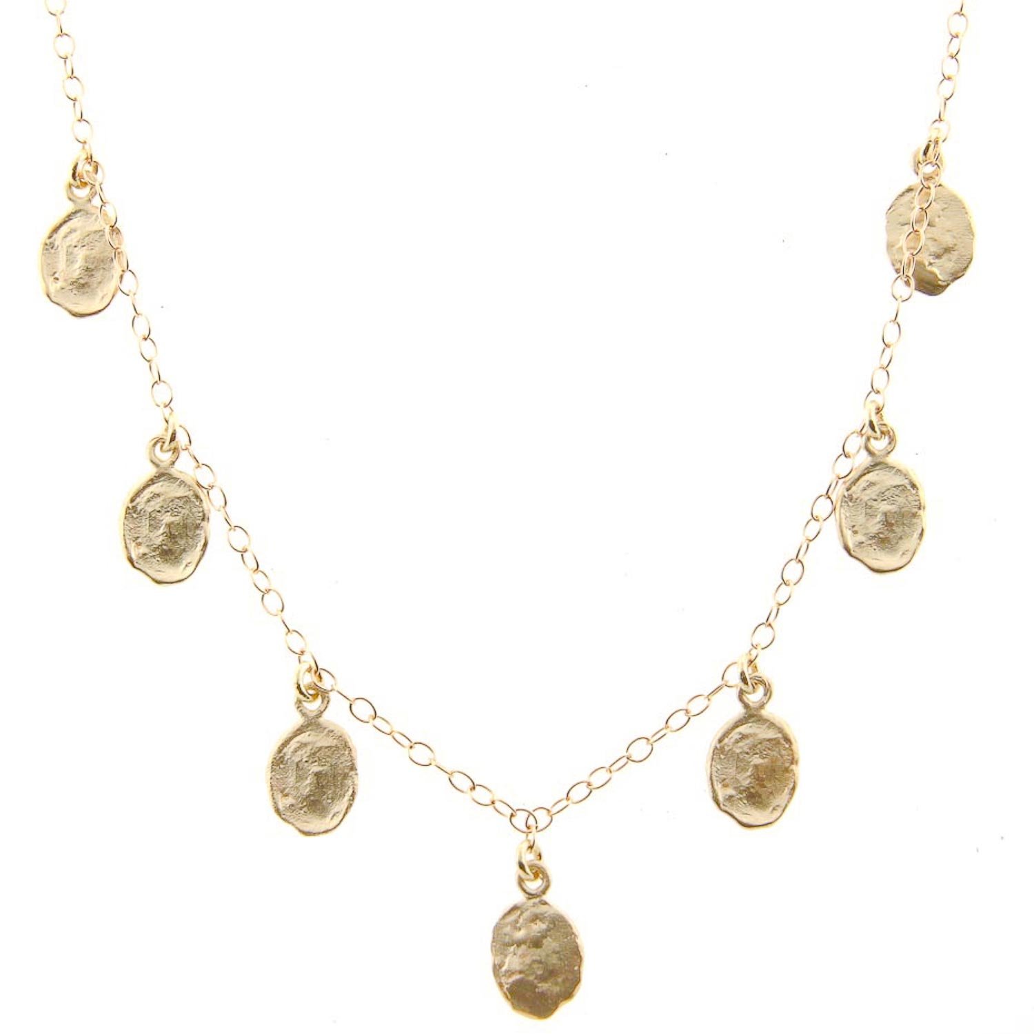 Medium Golden Flakes Necklace by Victoria Cunningham NEWTWIST