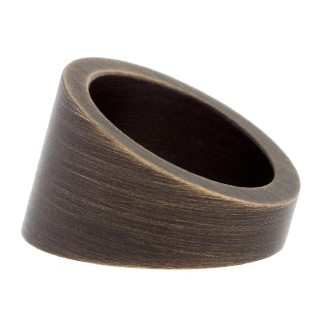 Solid Tapered Ring Distressed by Marmol Radziner - NEWTWIST