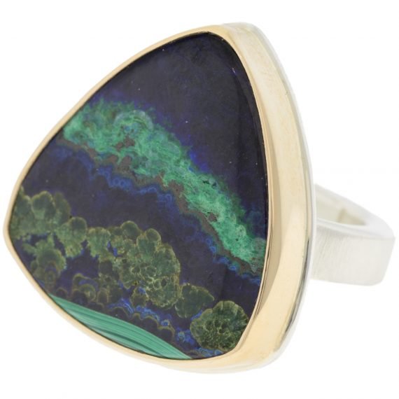 jamie jospeh malachite azurite ring