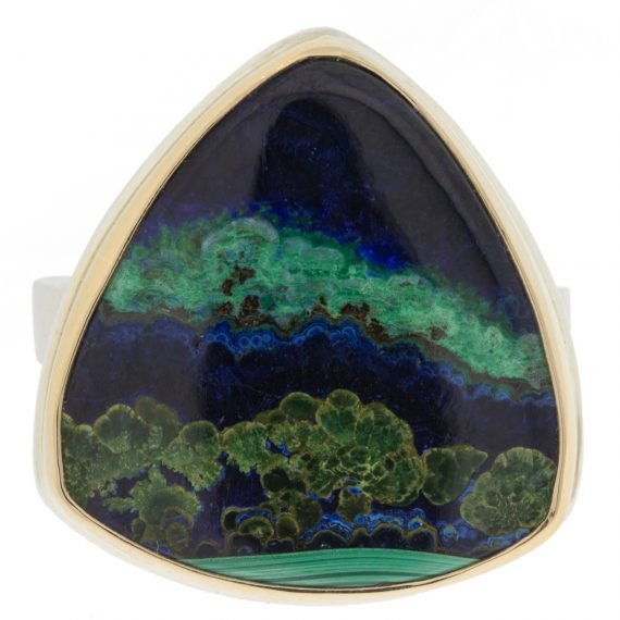 jamie jospeh malachite azurite ring