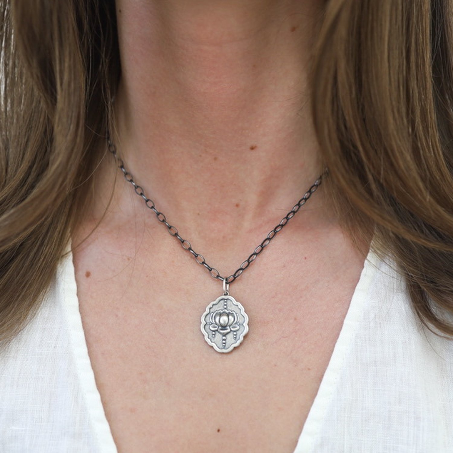 Erica Molinari Trunk Show: ss lotus-Peace, honor, respect