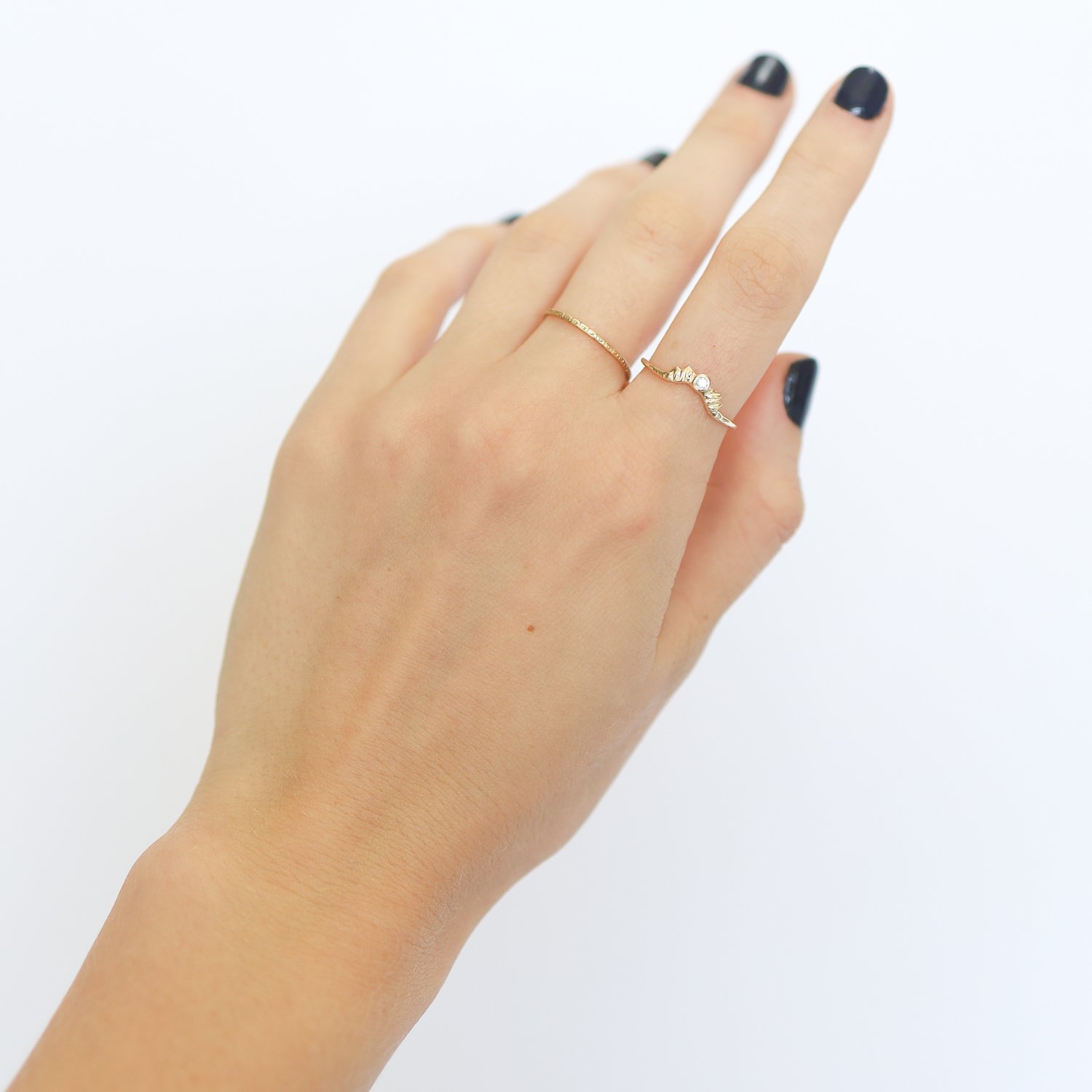 Communion by Joy: Ring, Radiance, Diamond, 14K yellow gold, Size 6