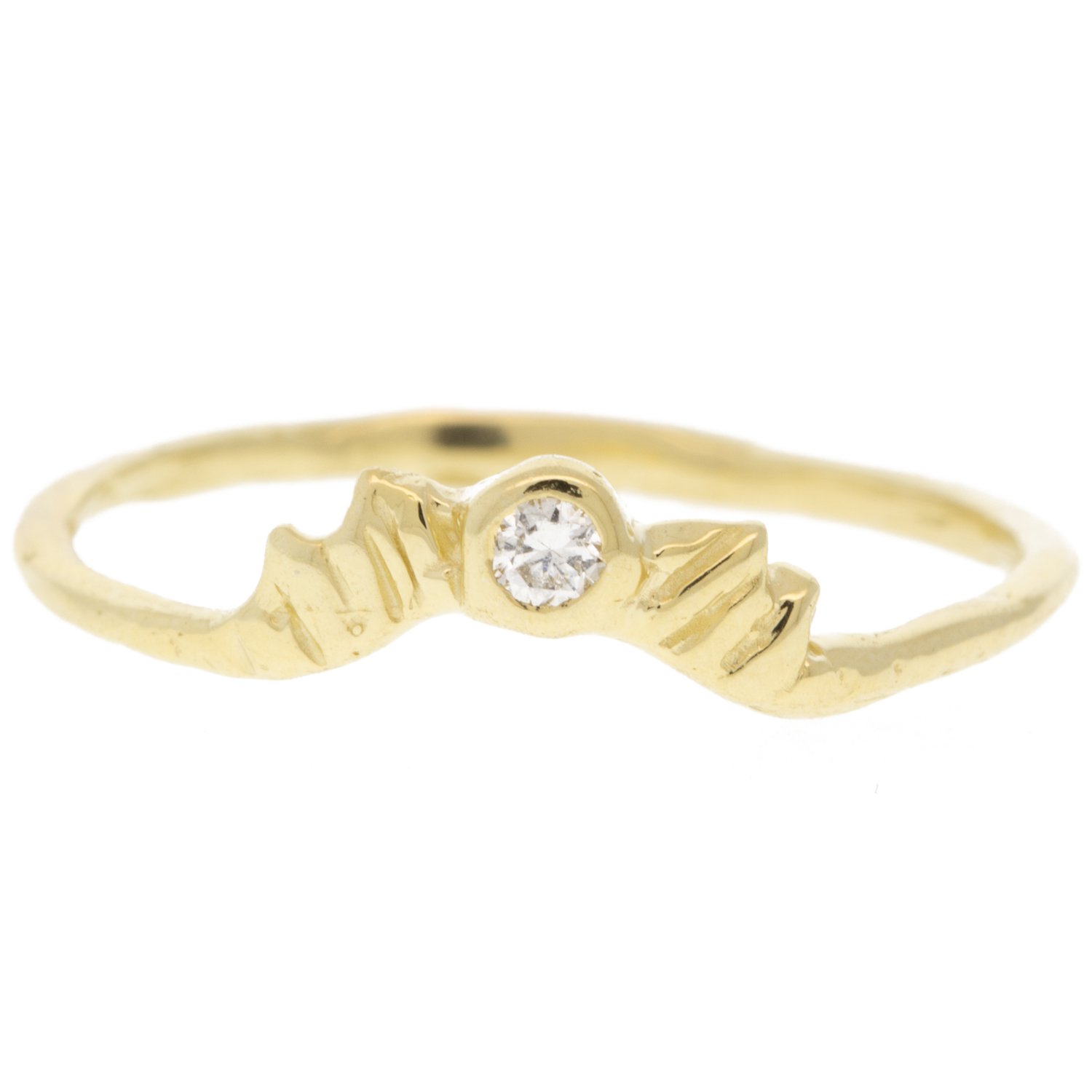 Communion by Joy: Ring, Radiance, Diamond, 14K yellow gold, Size 6