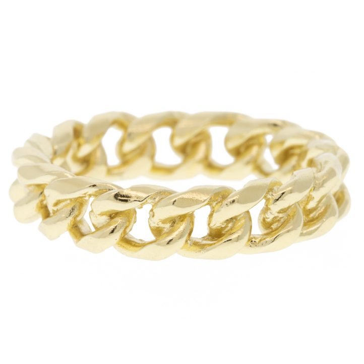 Lauren Newton : Ring, Linx , Brass, size 7