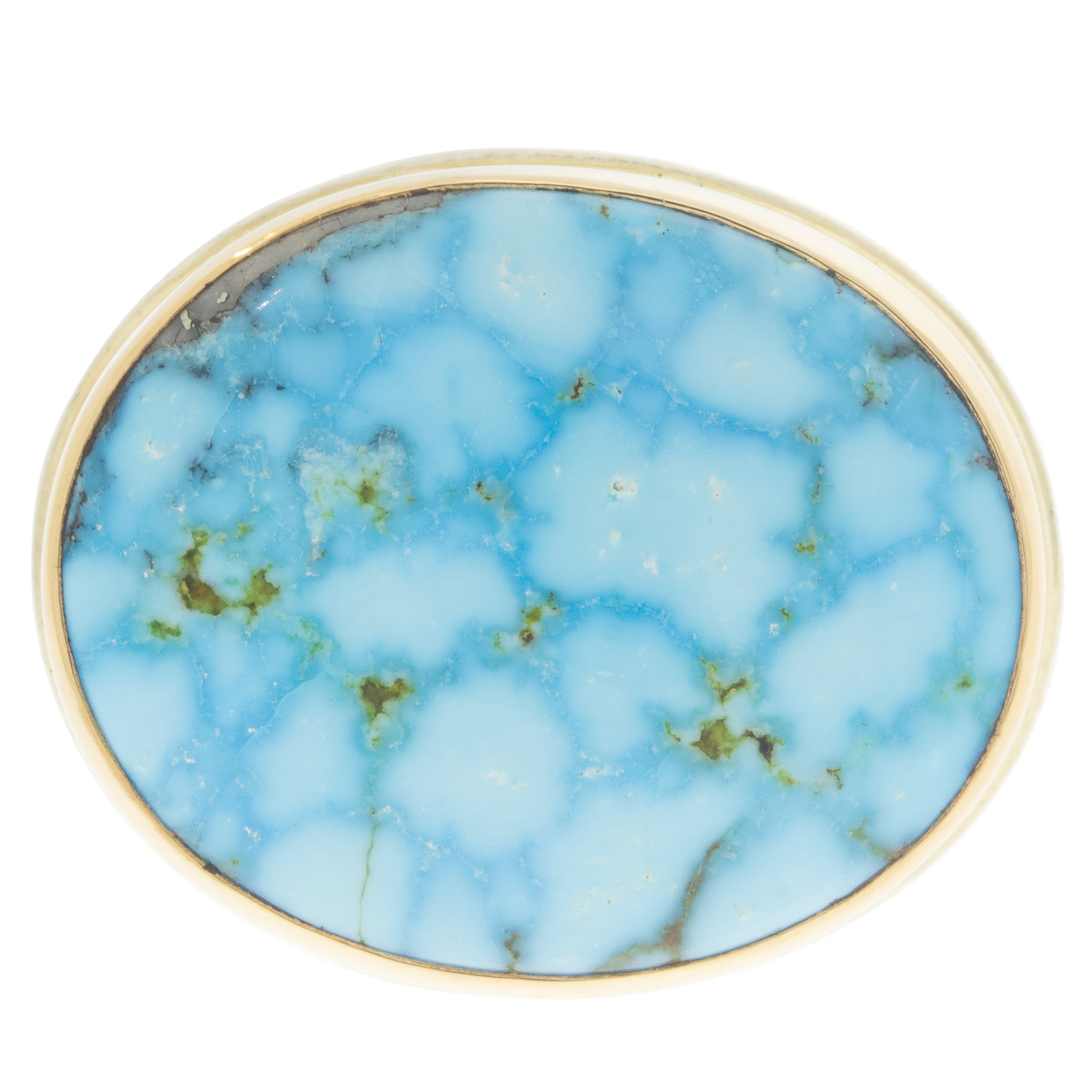 gold and silver ring with turquoise by jewelry designer Jamie Joseph