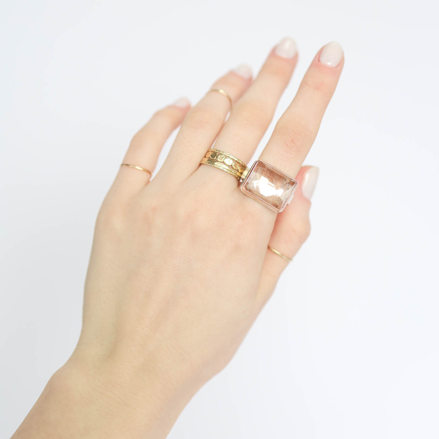 Jamie Joseph Trunk Show: Ring 97,Red rutilated quartz