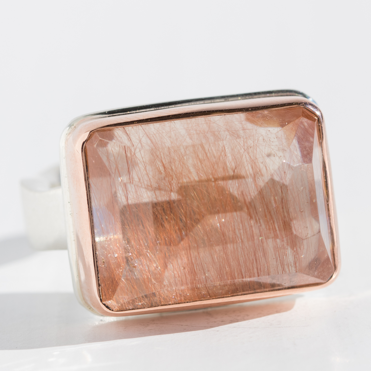 Jamie Joseph Trunk Show: Ring 97,Red rutilated quartz