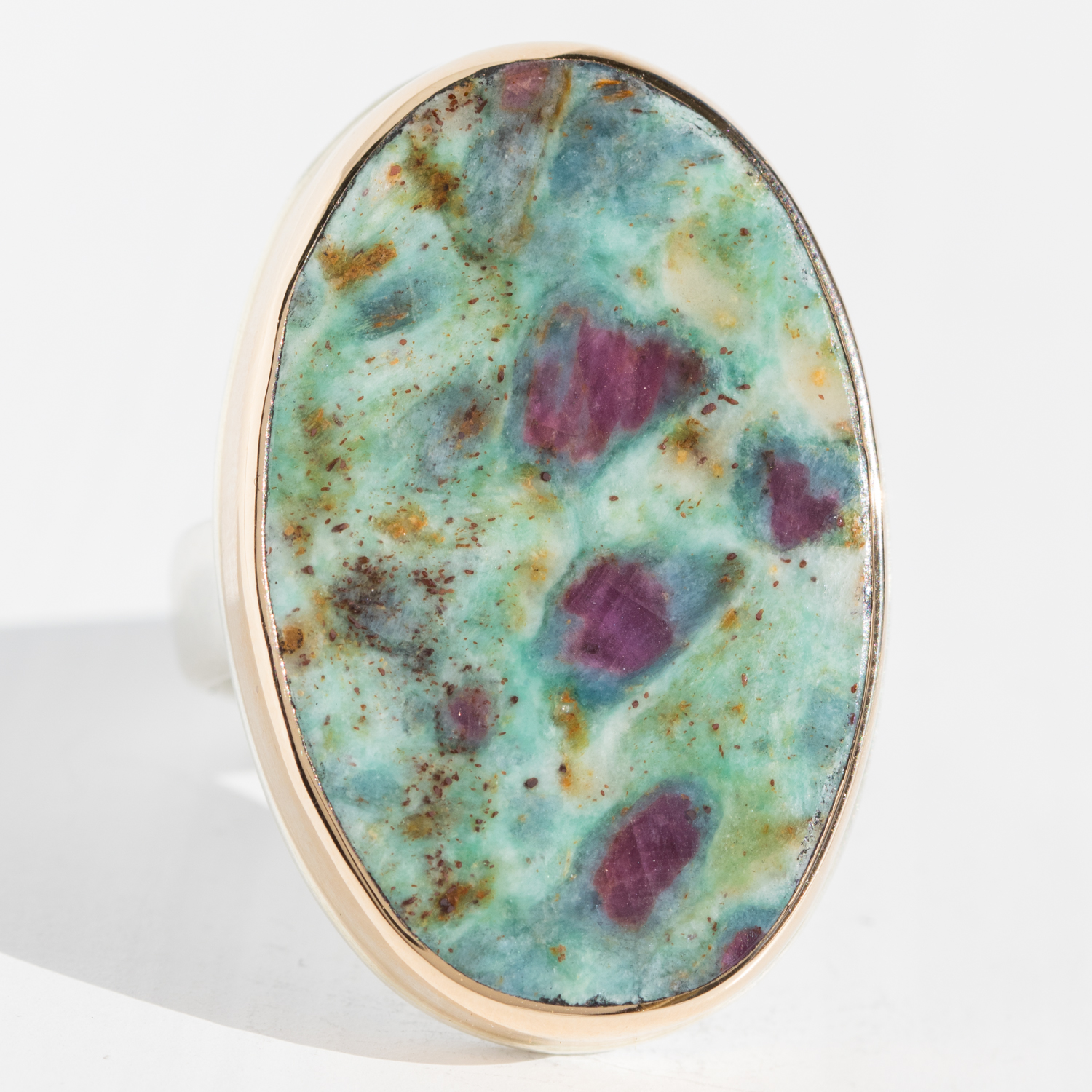 Jamie Joseph Trunk Show: Ring 114,Ruby Zoisite
