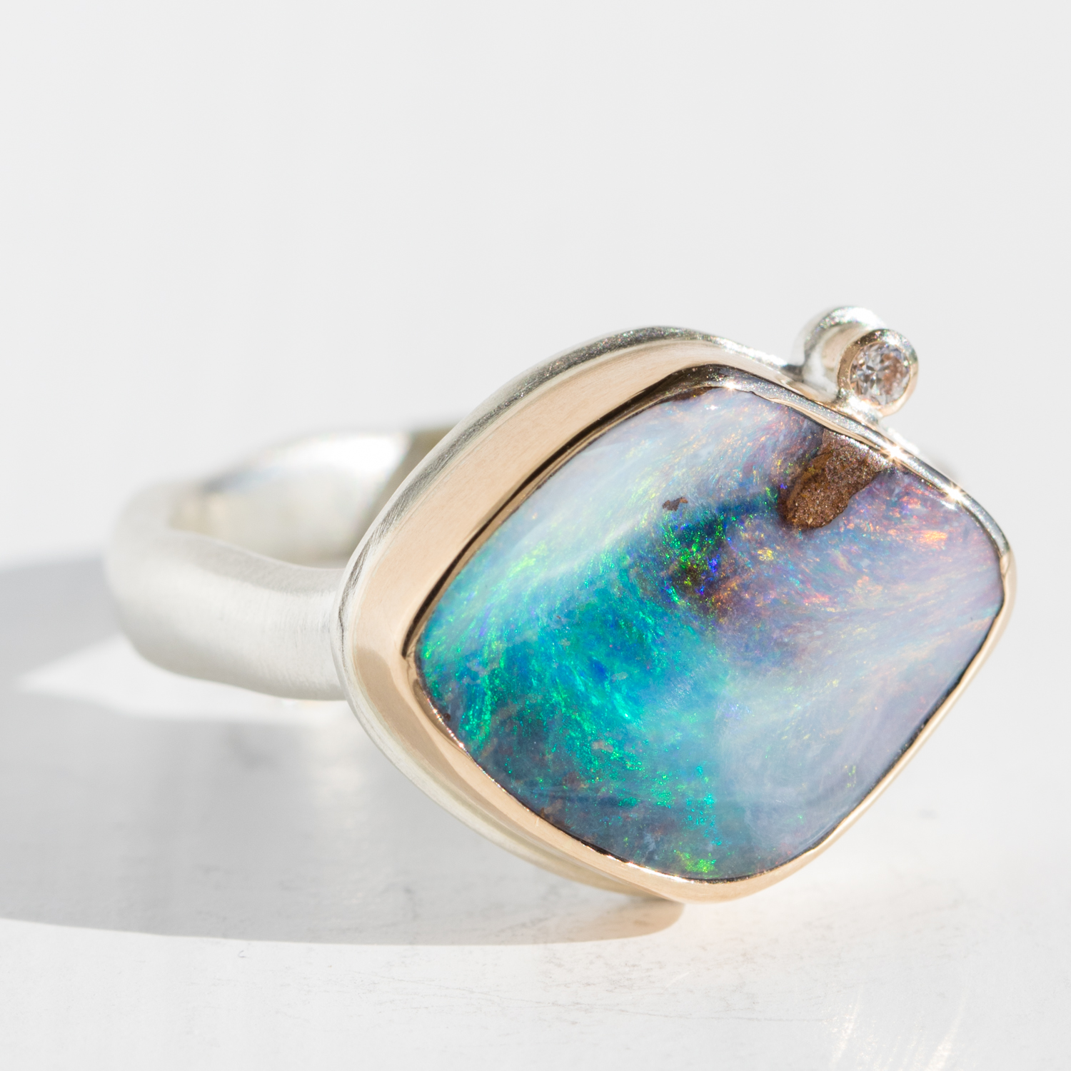 Jamie Joseph Trunk Show Boulder Opal Ring by Jamie Joseph NEWTWIST