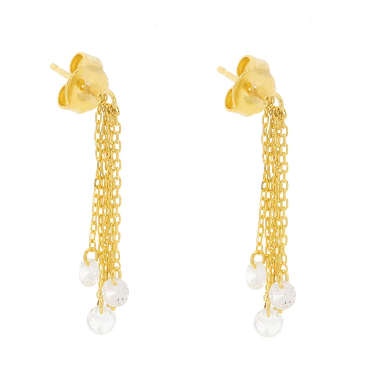 Chain Chandelier Earrings by Tai NEWTWIST
