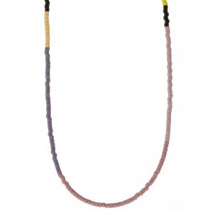 Abacus Row: Voyage Necklace, Volcano, measure 16.5"
