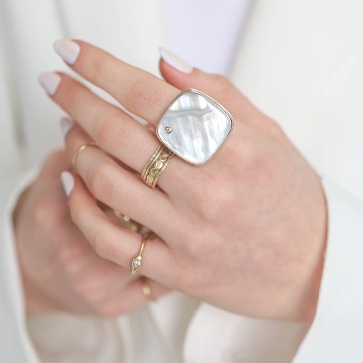 Jamie Joseph Trunk Show: RING 3	MOTHER OF PEARL