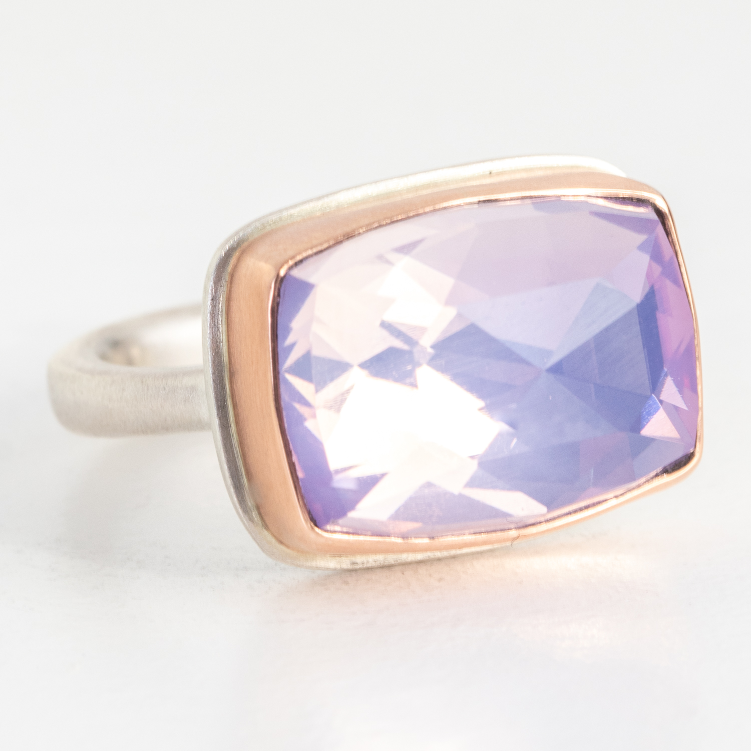 Jamie Joseph Trunk Show: RING 147 LAVENDER AMETHYST RECTANGULAR