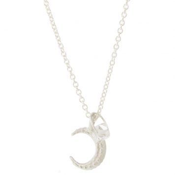 LuLu: Artemis Necklace mini "goddess of the moon" Sterling silver