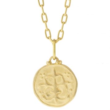 Erica Molinari Trunk Show: 14k celtic cross and heart-"Forever Faithful"