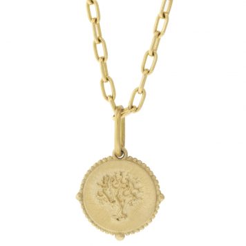 Erica Molinari Trunk Show: 14K small round tree of life