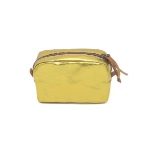 Uashmama: Beauty Case, Small, Limone 6" x 3" x 4"
