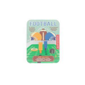 Kikkerland : Football in a tin 4 3/4" x 3 5/8" x 1 1/8"