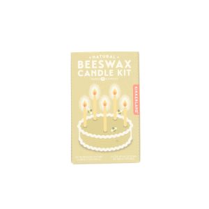 Kikkerland: Natural Beeswax Candle Kit