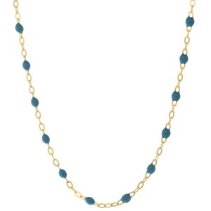 gigiCLOZEAU: Classic Gigi necklace,Jeans,18k YG