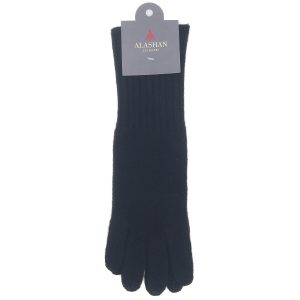 Alashan Cashmere: 100% Cashmere Essential Texting Glove, Ebony