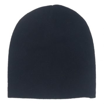 Alashan Cashmere: 100% Cashmere  Reversible hat-Ebony & Graphite