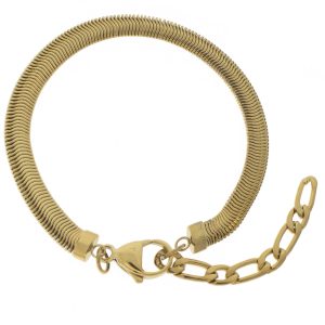 Tai: Stainless Steel Bracelet, 6-8"