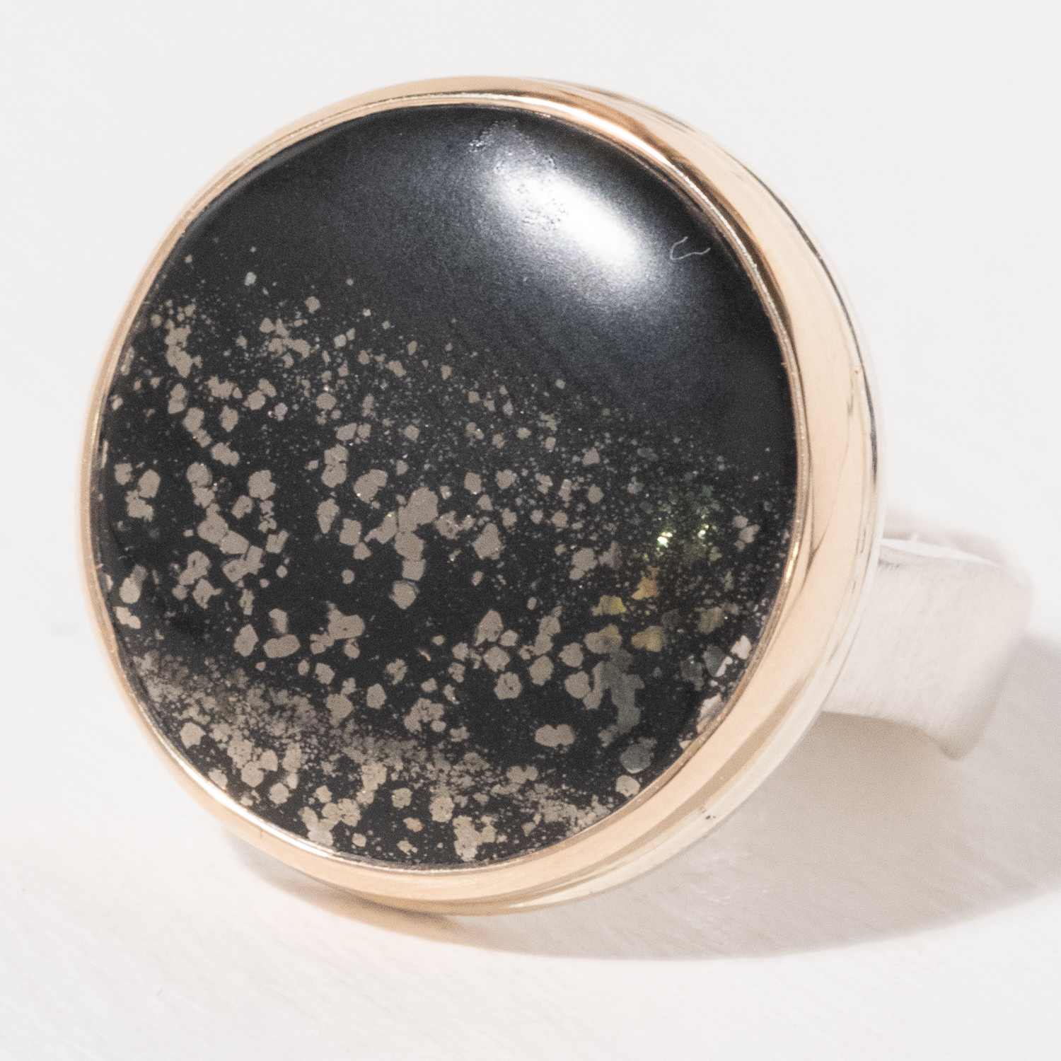 Jamie Joseph Trunk Show: Ring 232,Pyrite in Schist,7.75
