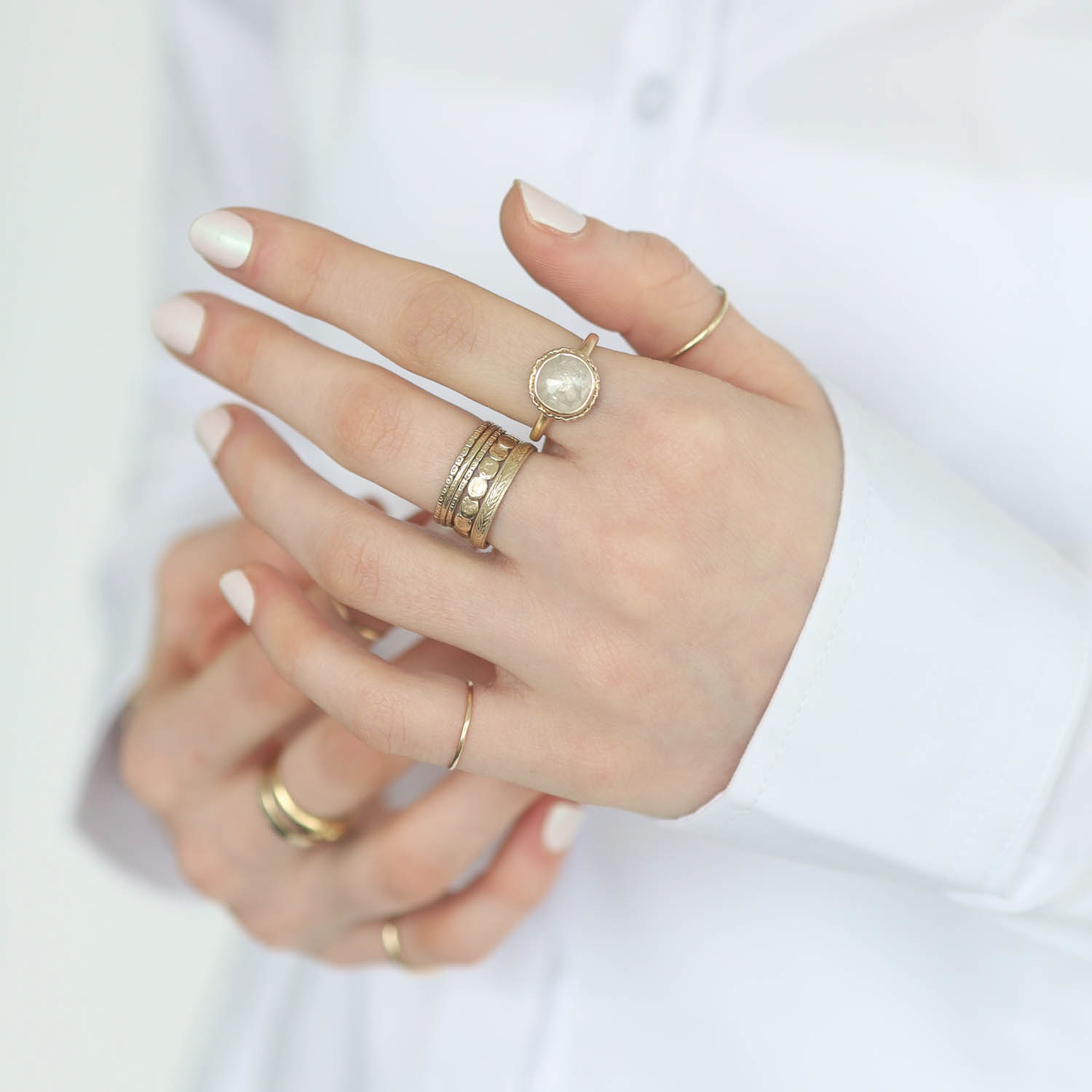 Jamie Joseph Trunk Show: Ring 288, RUSTIC DIAMOND 2.23TCW SIZE 6.25