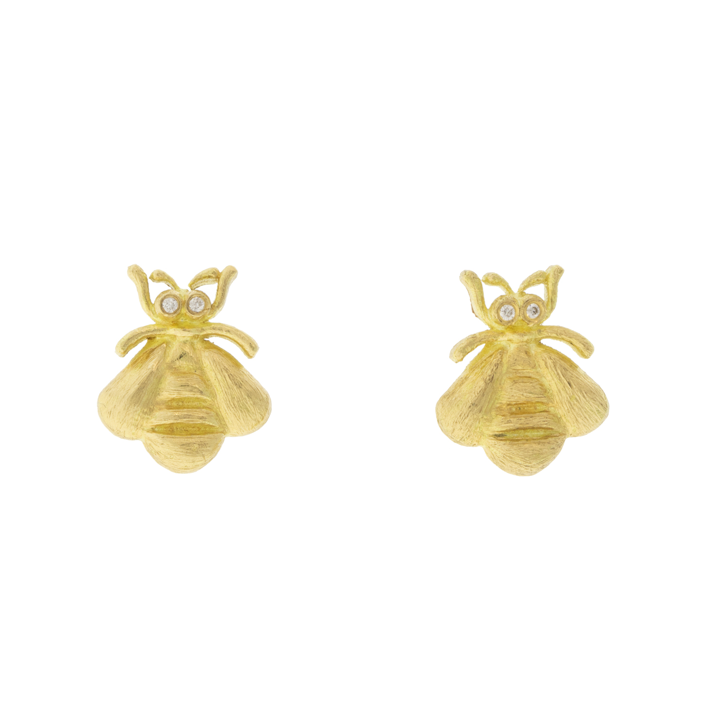 Erica Molinari Trunk Show: 18k bumble bee earrings