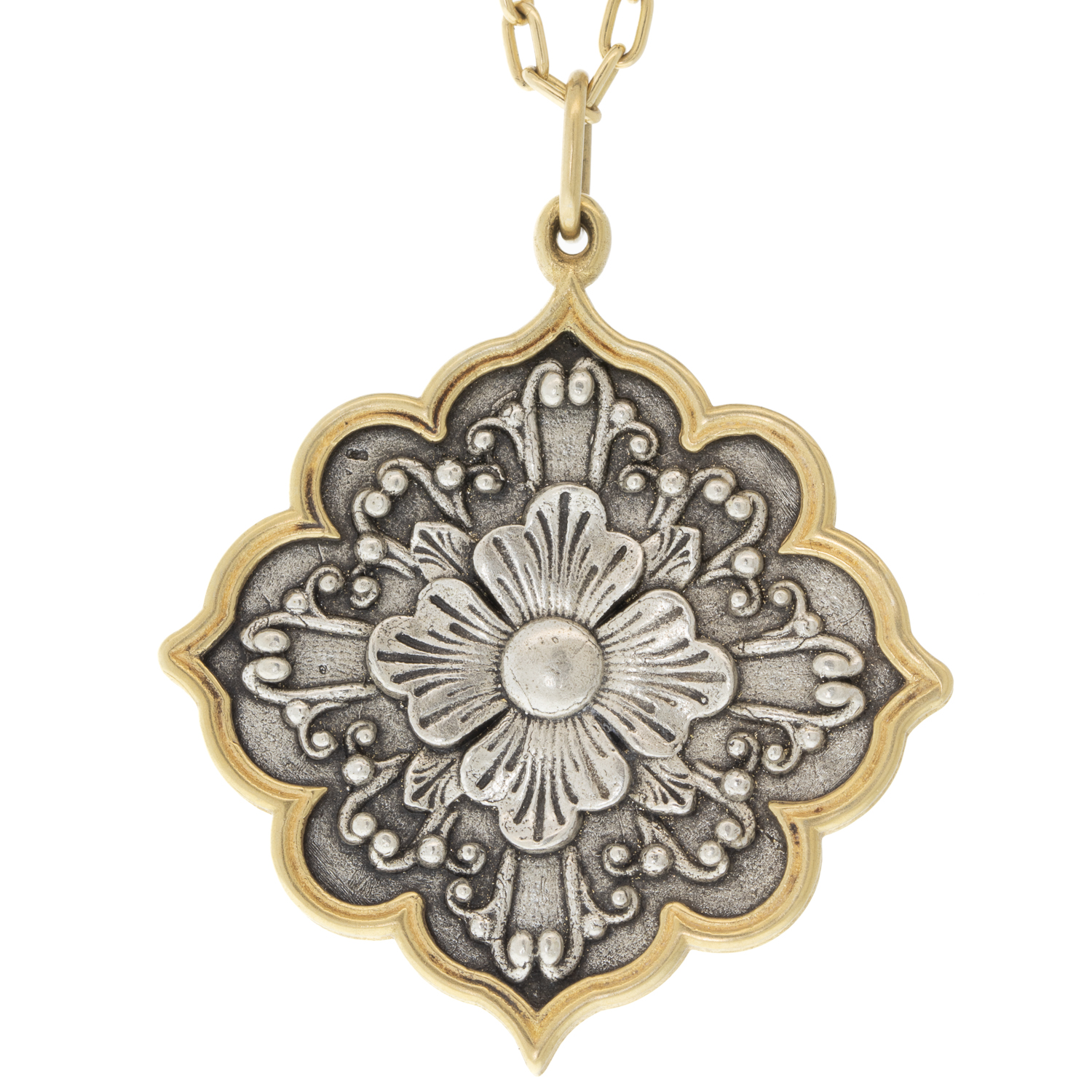 Erica Molinari Trunk Show: ss/18k large flower-"To know life is to love many things"-VINCENT VAN GOGH
