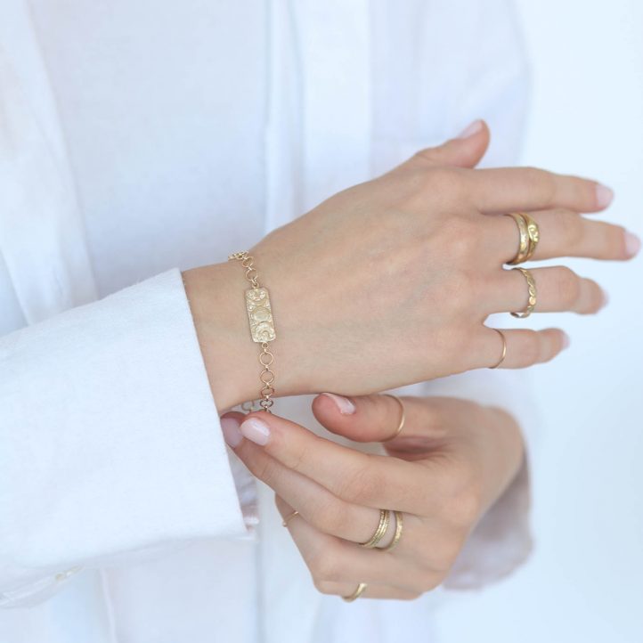 Victoria Cunningham Trunk Show: 14K Bracelet, Triple Goddess