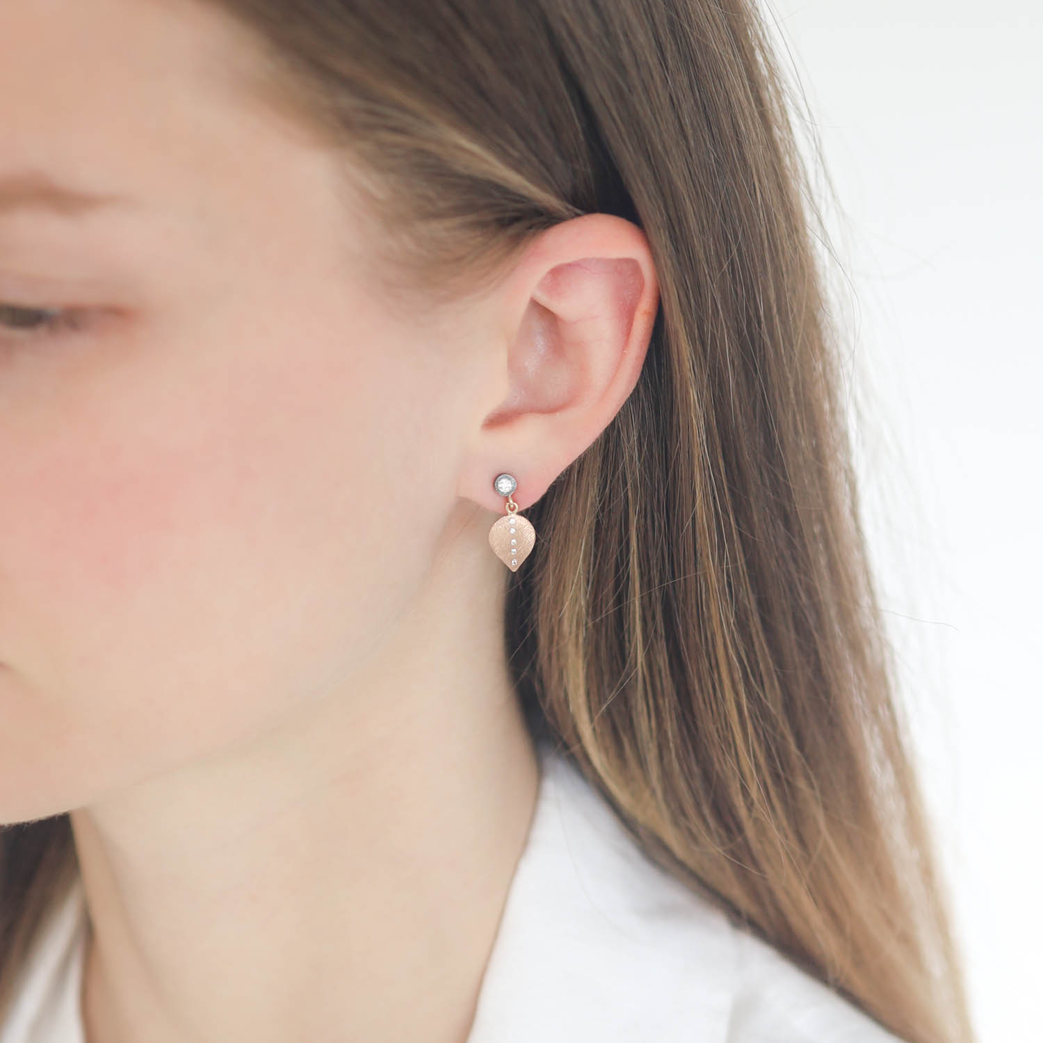 Rene Escobar Trunk Show:EARRINGS,CLEO,0.05CT