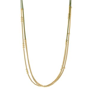 Abacus Row: Pictor Necklace - Moss