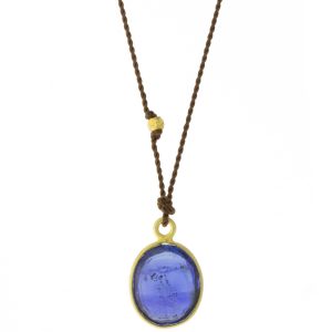 Margaret Solow: 18k Kyanite Necklace