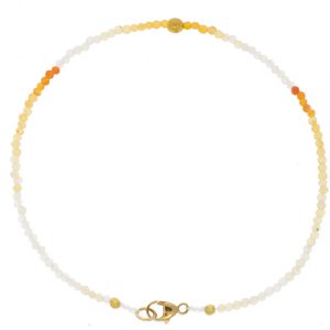 Margaret Solow: Bracelet,Fire Opal ,18k bead