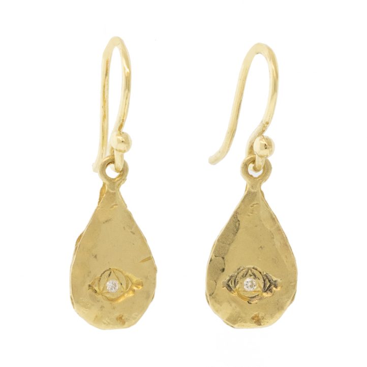 Victoria Cunningham Trunk Show: 14k vision earrings13/16 x 1/4