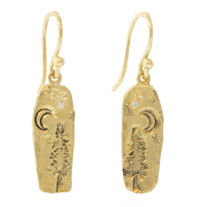 Victoria Cunningham Trunk Show: 14k eternity earrings1 x 1/4