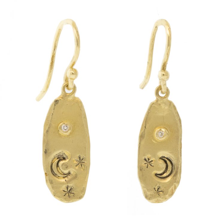 Victoria Cunningham Trunk Show: 14k limitless earrings1 x 1/4