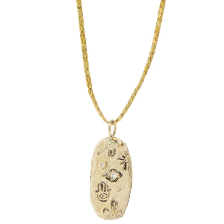 Victoria Cunningham Trunk Show: 14k intuition (charm only) 13/16 x 3/8