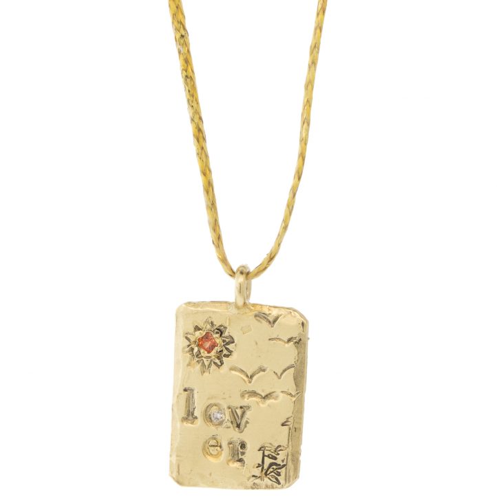 Victoria Cunningham Trunk Show: 14k lover (charm only)11/16 x 7/16