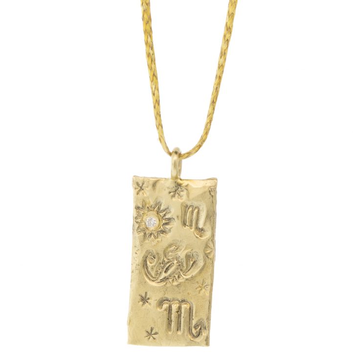 Victoria Cunningham Trunk Show: 14k scorpio (charm only)7/8 x 3/8