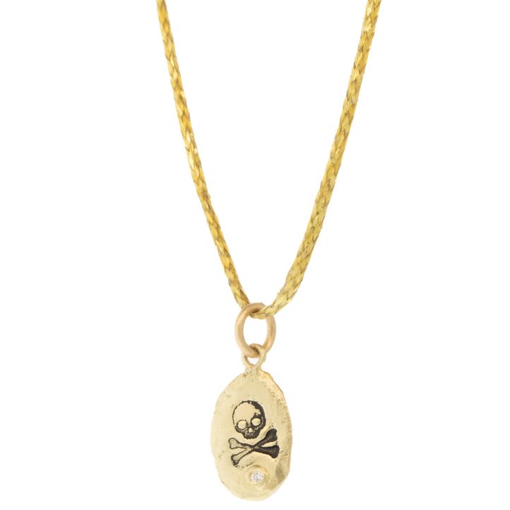Victoria Cunningham Trunk Show: 14K sacred (charm only)5/8 x 1/4