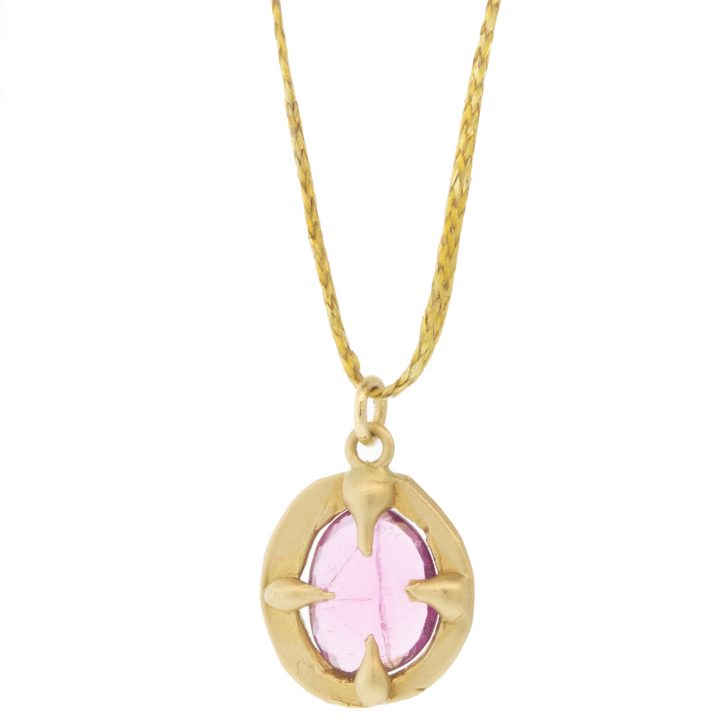 Victoria Cunningham Trunk Show: pink tourmaline (charm only) 11/16 x 1/2