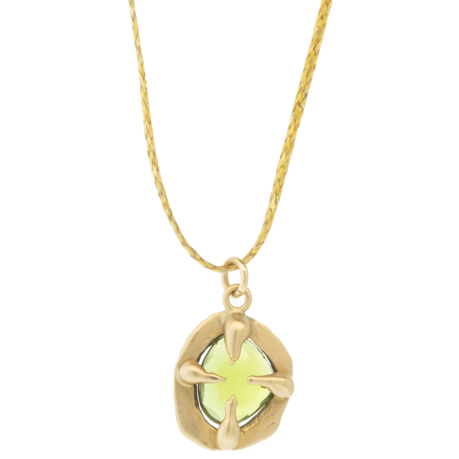 Victoria Cunningham Trunk Show: green tourmaline (charm only)5/8 x 7/16