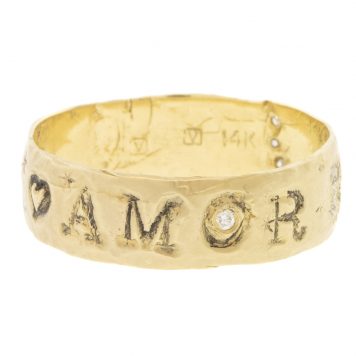 Victoria Cunningham:14k Amor Band
