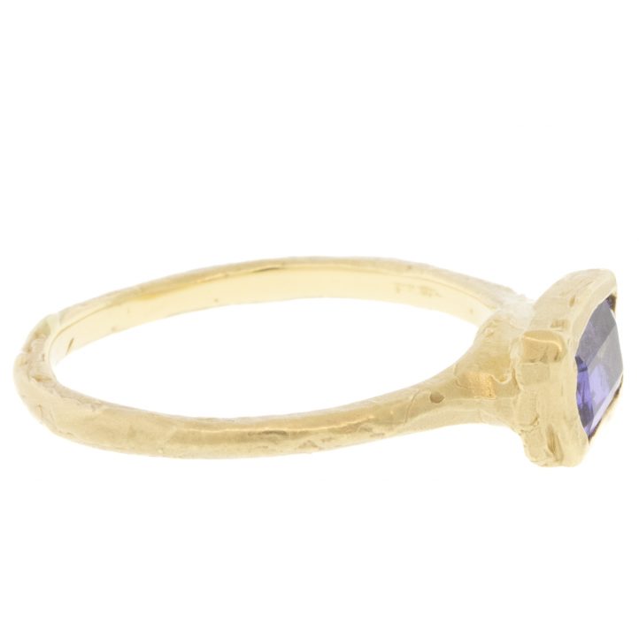 Victoria Cunningham Trunk Show: .83ct tanzanite, Size 7, Stone measures 1/4" x 5/16"