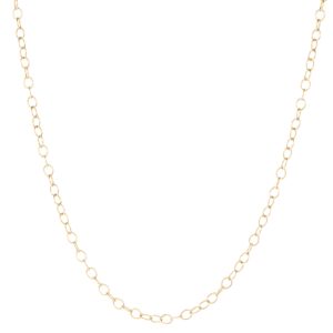 Victoria Cunningham Trunk Show:14k  Light cable chain 18